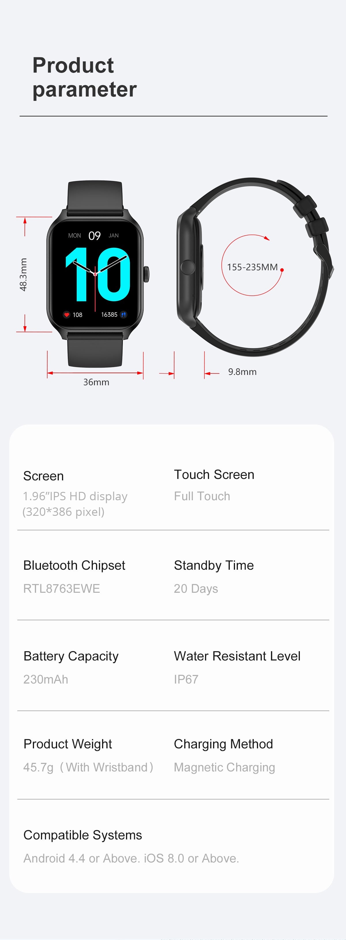 COLMI P60 Smartwatch