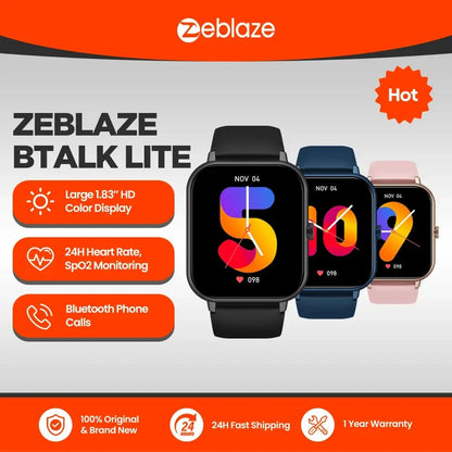 Zeblaze Btalk Lite Smartwatch Elevates Wellness