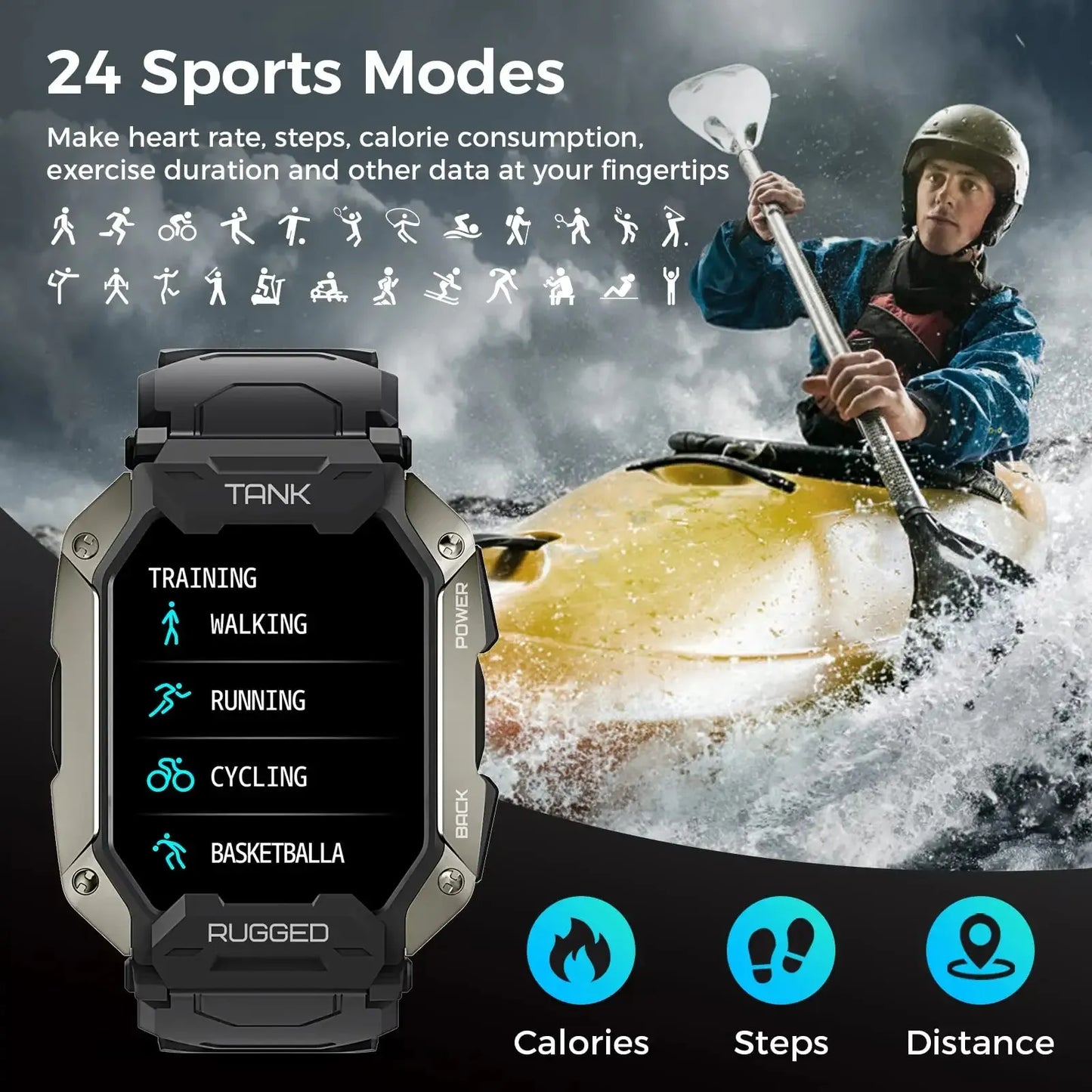 KOSPET TANK M1 Smartwatch