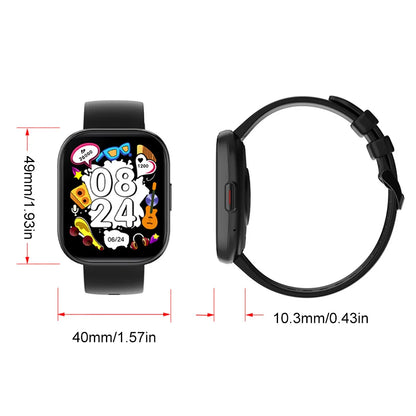 P68 Smartwatch Colorful Journey to Fitness